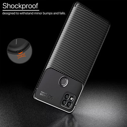Redmi 10A/9/9C, Poco C31 Carbon mobile cover in black by Pikkme – photo 4