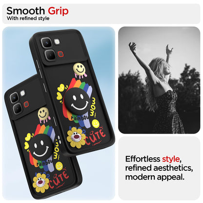 Black back cover for Infinix Note Edge 5G – Pikkme – photo 2