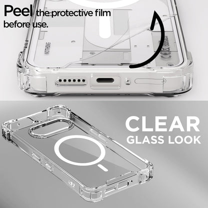 Transparent magsafe phone cover for Nothing Phone 3A – Pikkme – photo 3
