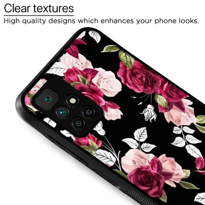 Redmi 10 Prime Flower mobile back cover by Pikkme – photo 4