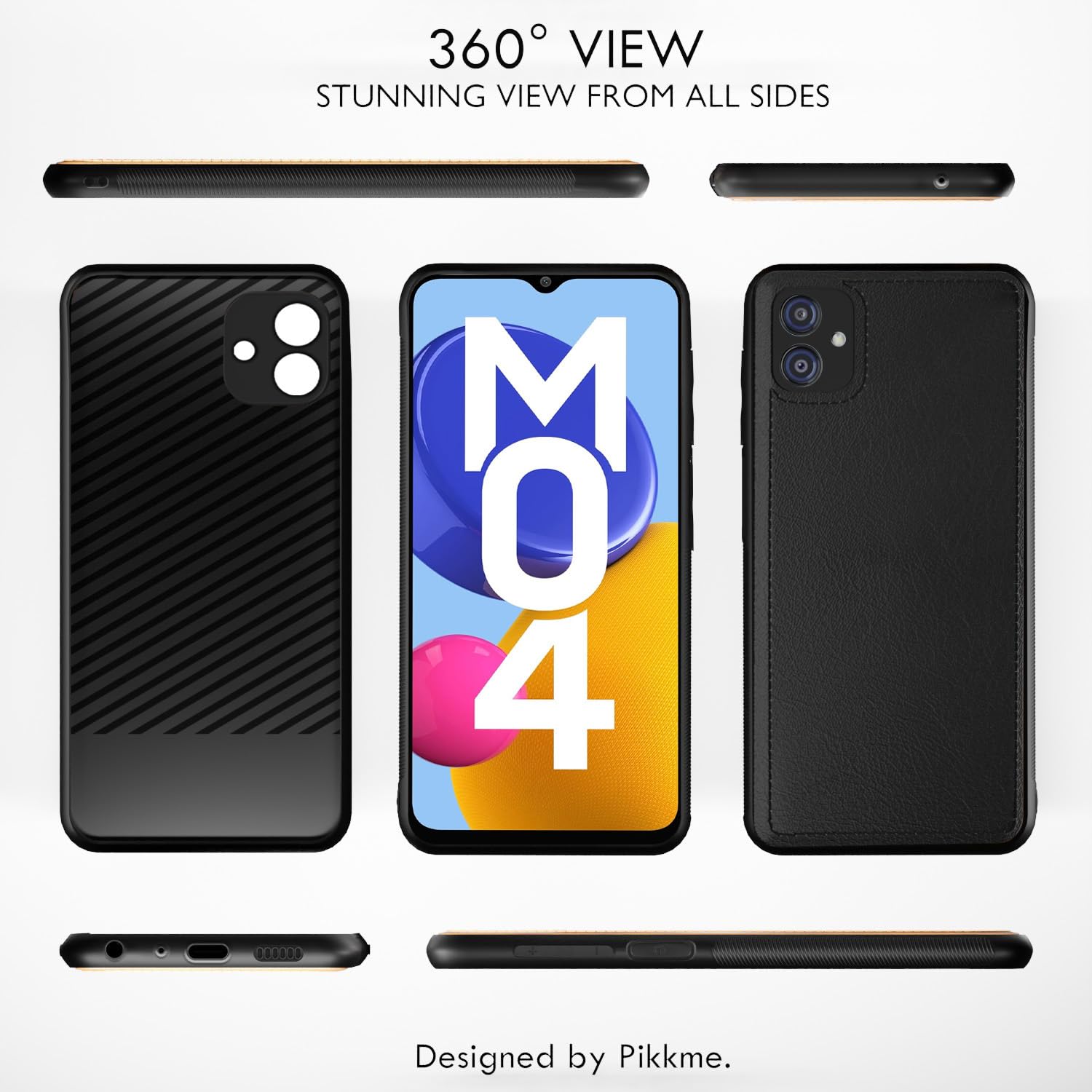 Black mobile cover for Samsung M04 – Pikkme – photo 3