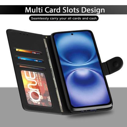 Infinix Smart 20 Wallet flip cover in black by Pikkme – photo 5