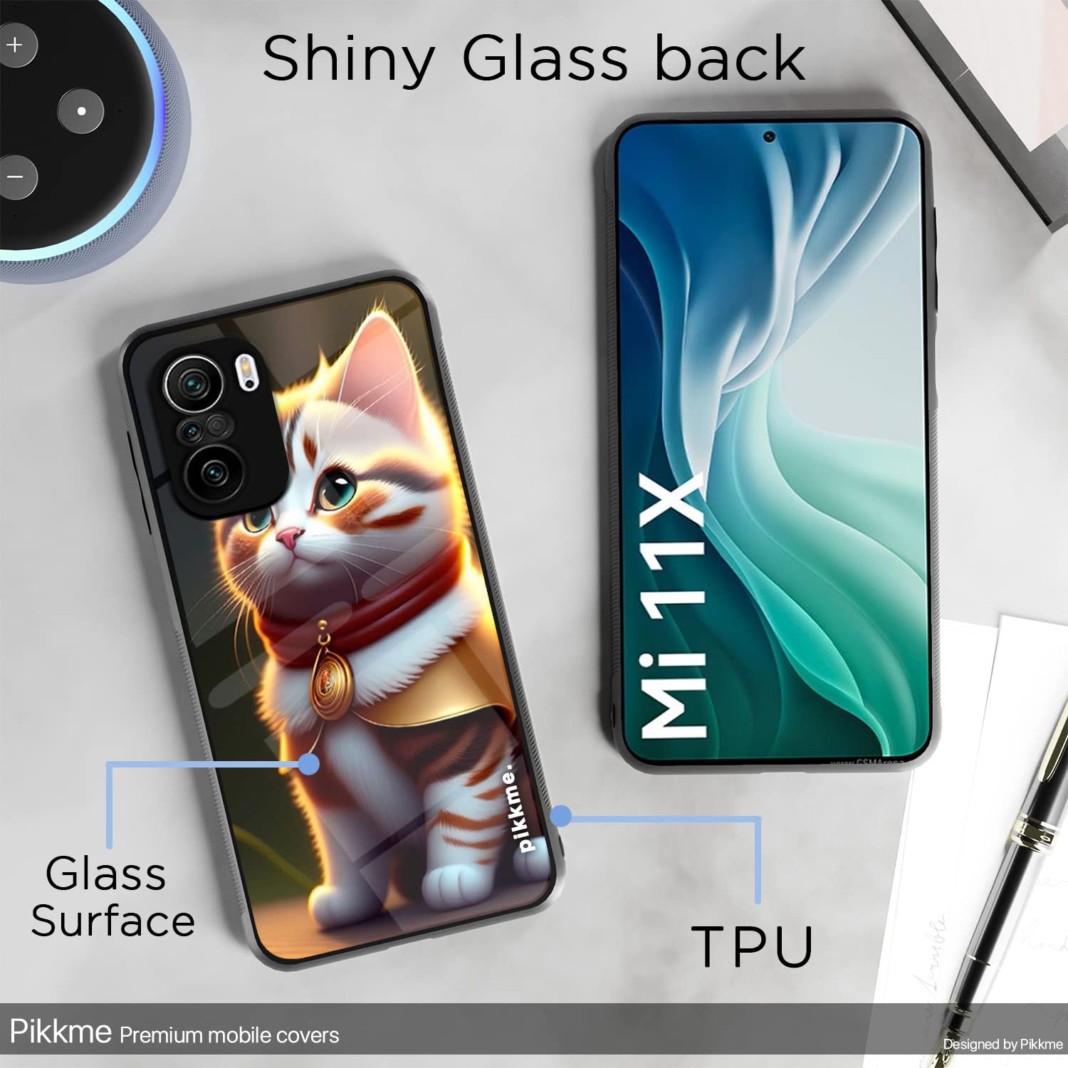 Cat Back cover for Mi 11X/11X Pro – Pikkme – photo 3