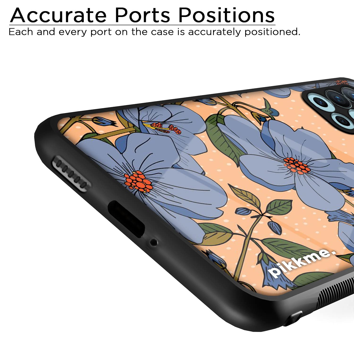 Flower Mobile back cover for OnePlus 8T – Pikkme – photo 6