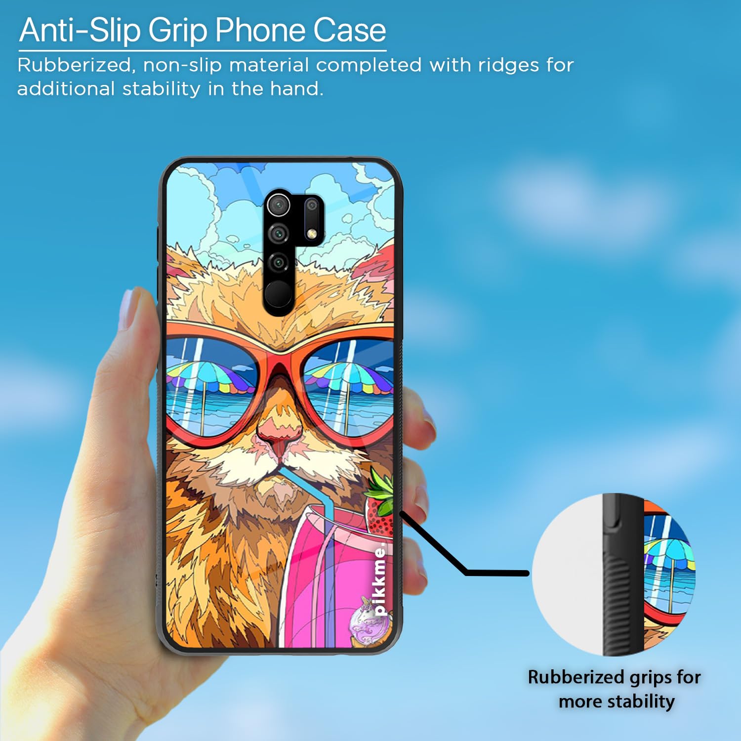 Pikkme Redmi 9 Prime mobile cover – photo 5