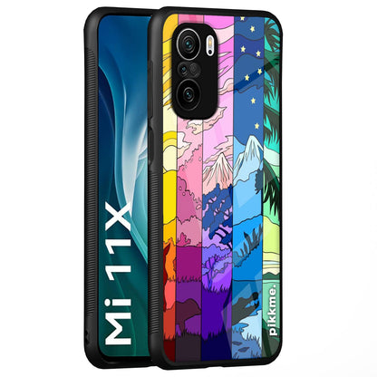 Pikkme Mi 11X/11X Pro Hybrid mobile cover