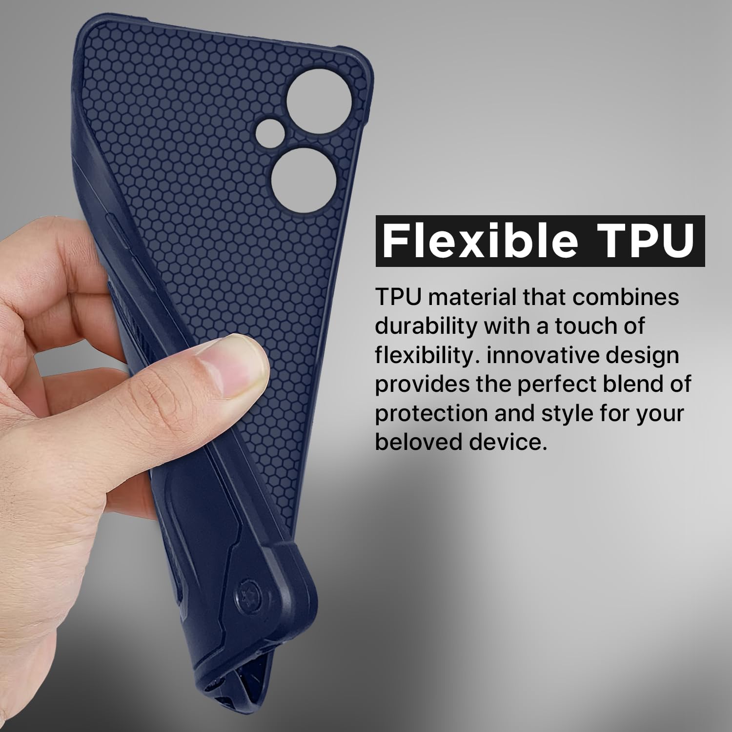Blue Hybrid mobile back cover for OnePlus Nord CE 3 Lite 5G – Pikkme – photo 7