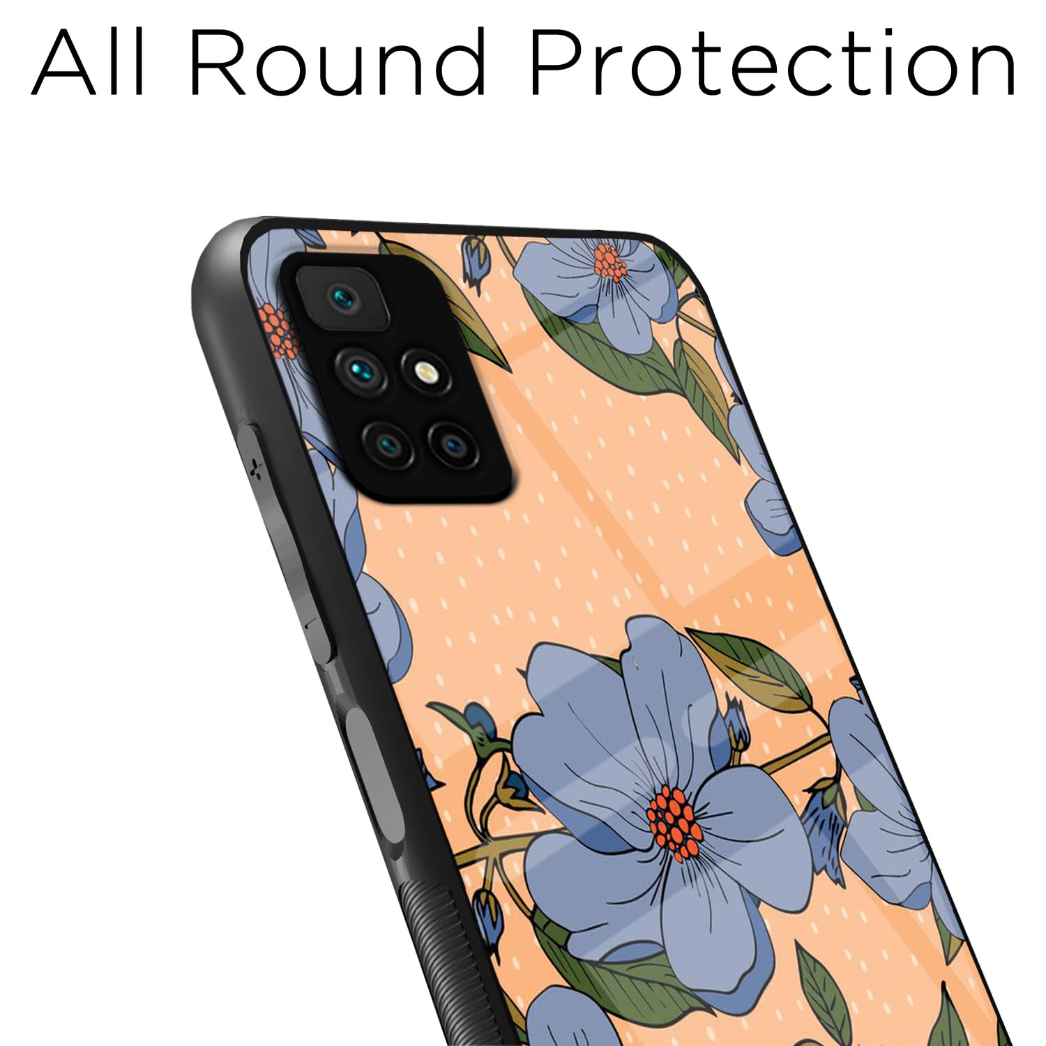 Redmi 10 Prime Flower back cover by Pikkme – photo 7