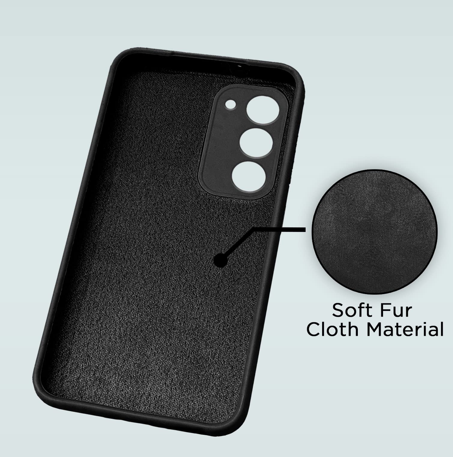 Samsung S23 Plus 5G mobile cover in black by Pikkme – photo 6