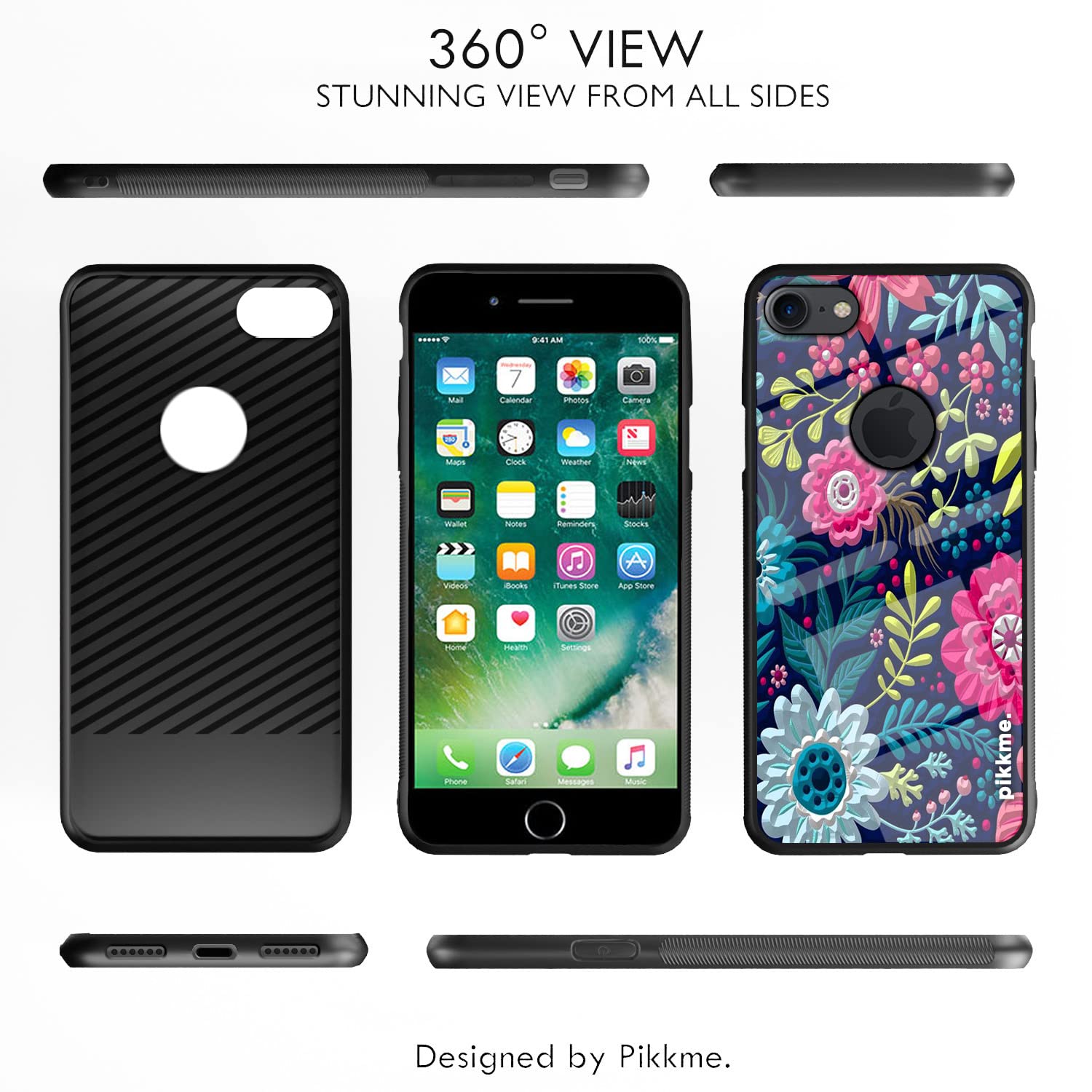 iPhone 7/8 Flower mobile cover by Pikkme – photo 2
