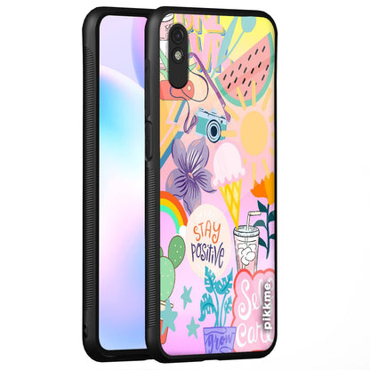 Pikkme Hybrid mobile back cover for Redmi 9A/9i/9A Sport