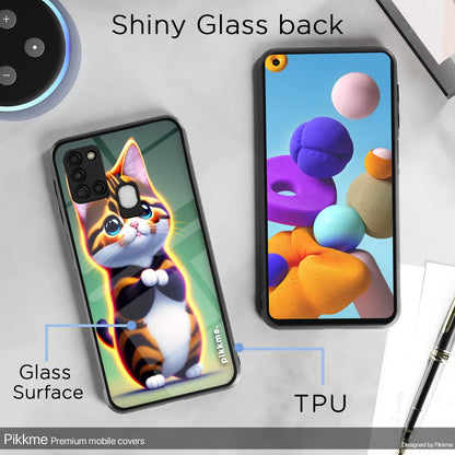 Samsung A21s Cat phone cover by Pikkme – photo 3