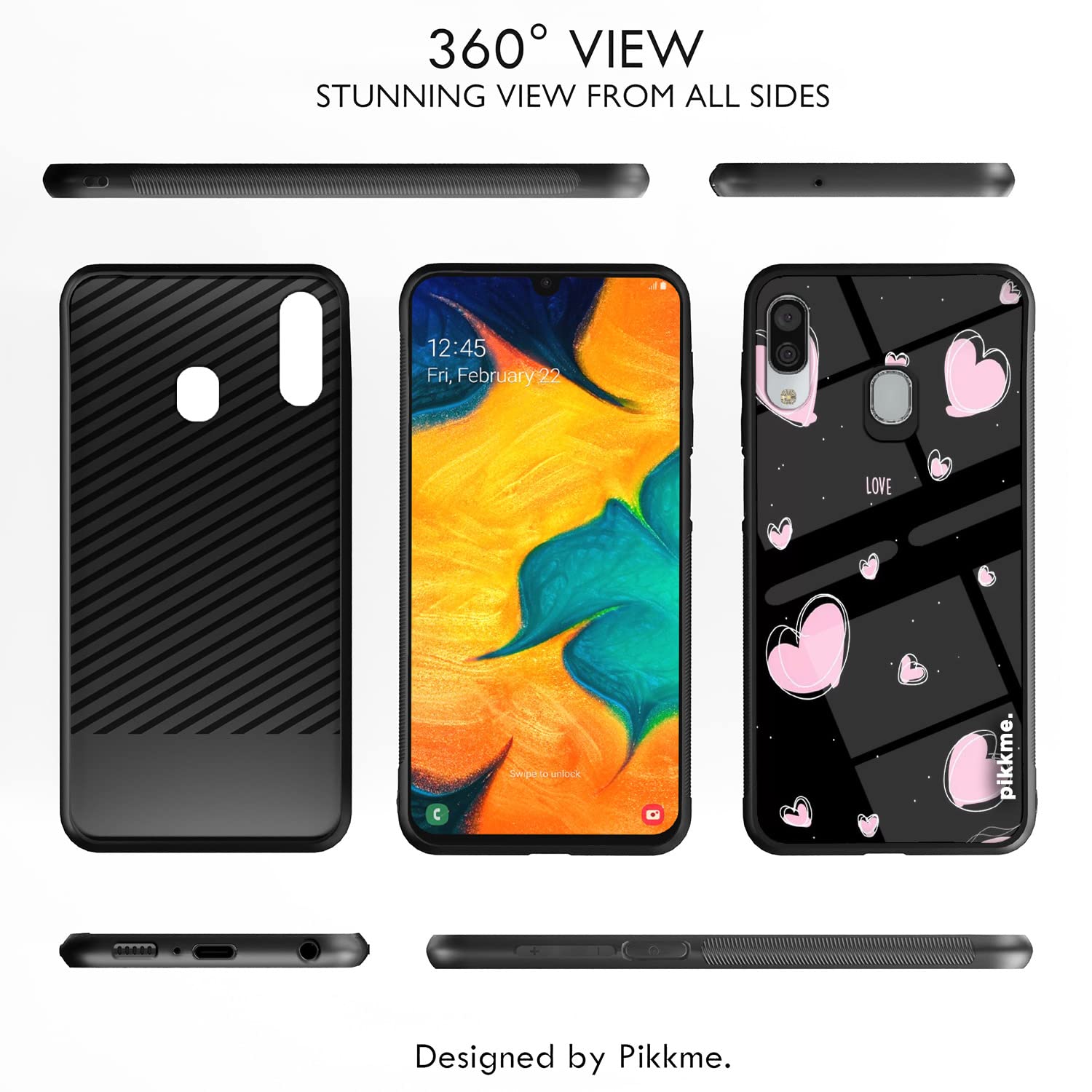 Pikkme Samsung A20/A30/M10s Hybrid back cover – photo 2