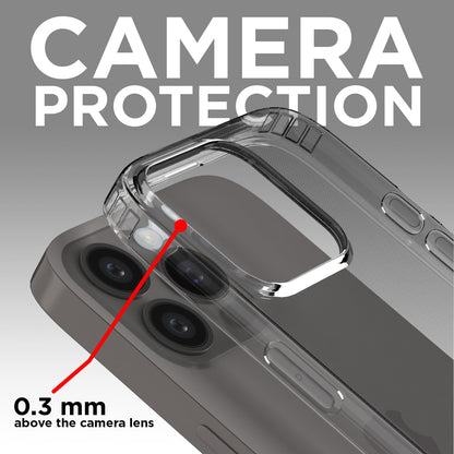 Pikkme iPhone 16 Pro Max Trans 2 mm Soft TPU Shockproof Back Cover (Transparent)