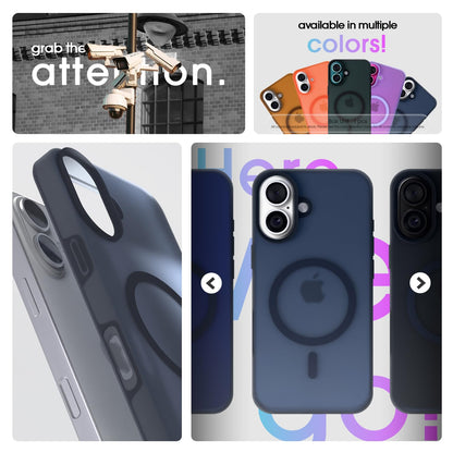 iPhone 16 Soft Silicone mobile back cover in blue by Pikkme – photo 7