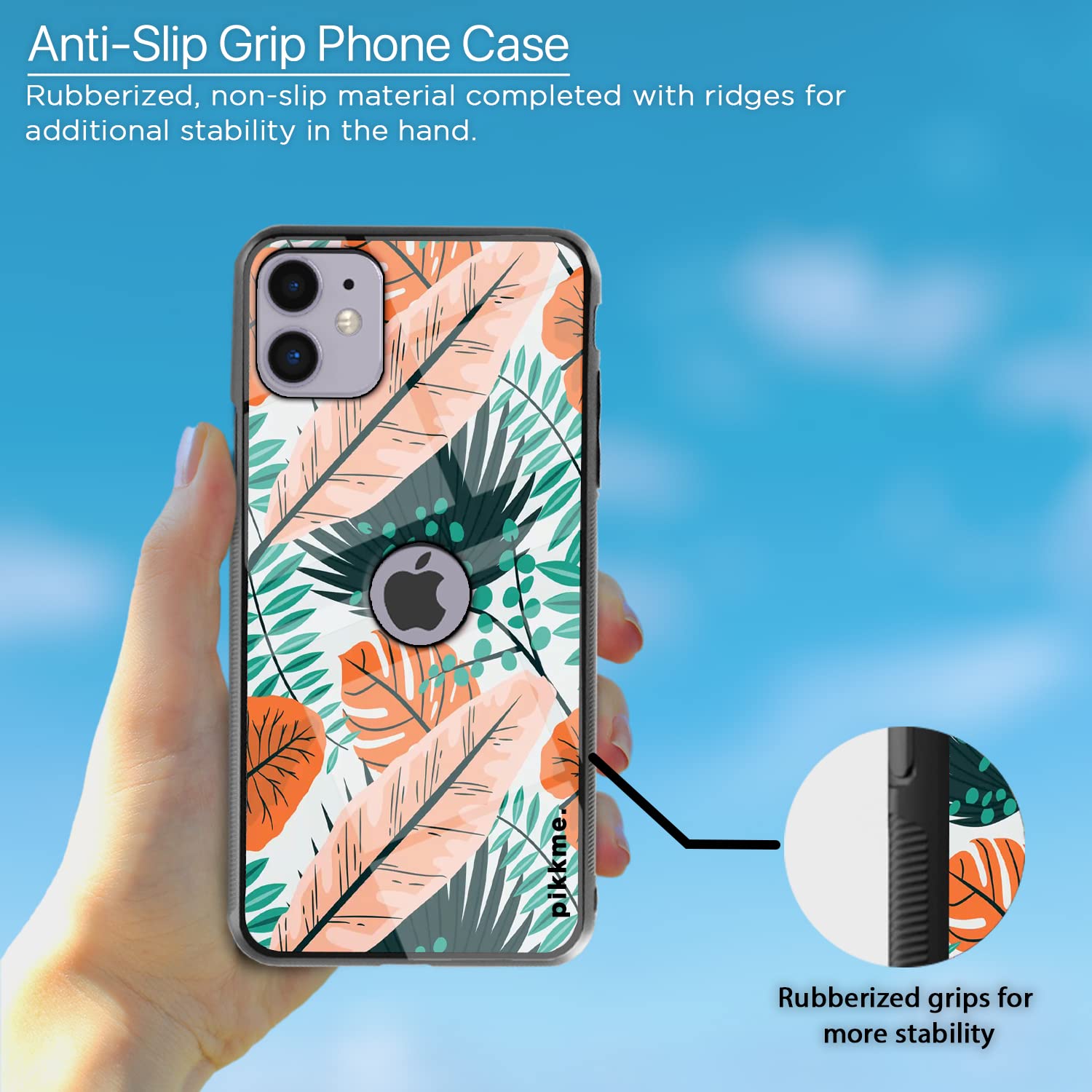 Pikkme iPhone 12 Mini Flower mobile back cover – photo 5