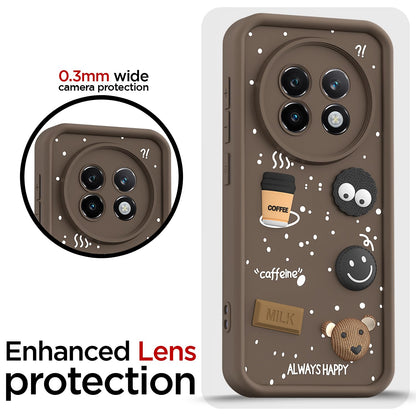 Pikkme Realme 13 Plus 5G/P1 Silicone brown back cover – photo 5