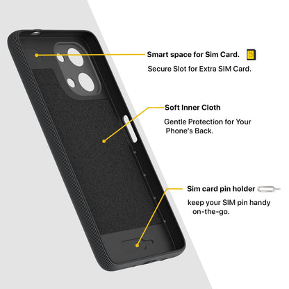 Vivo Y11/T5 Lite 5G Silicone phone cover in grey by Pikkme – photo 6