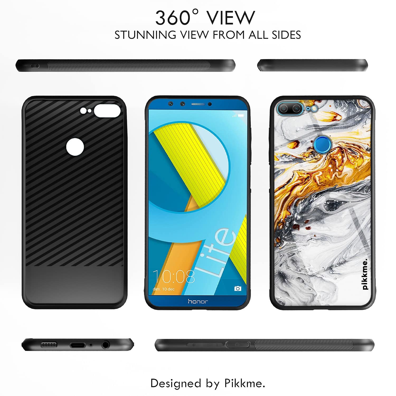 Honor 9 Lite Hybrid back cover by Pikkme – photo 2
