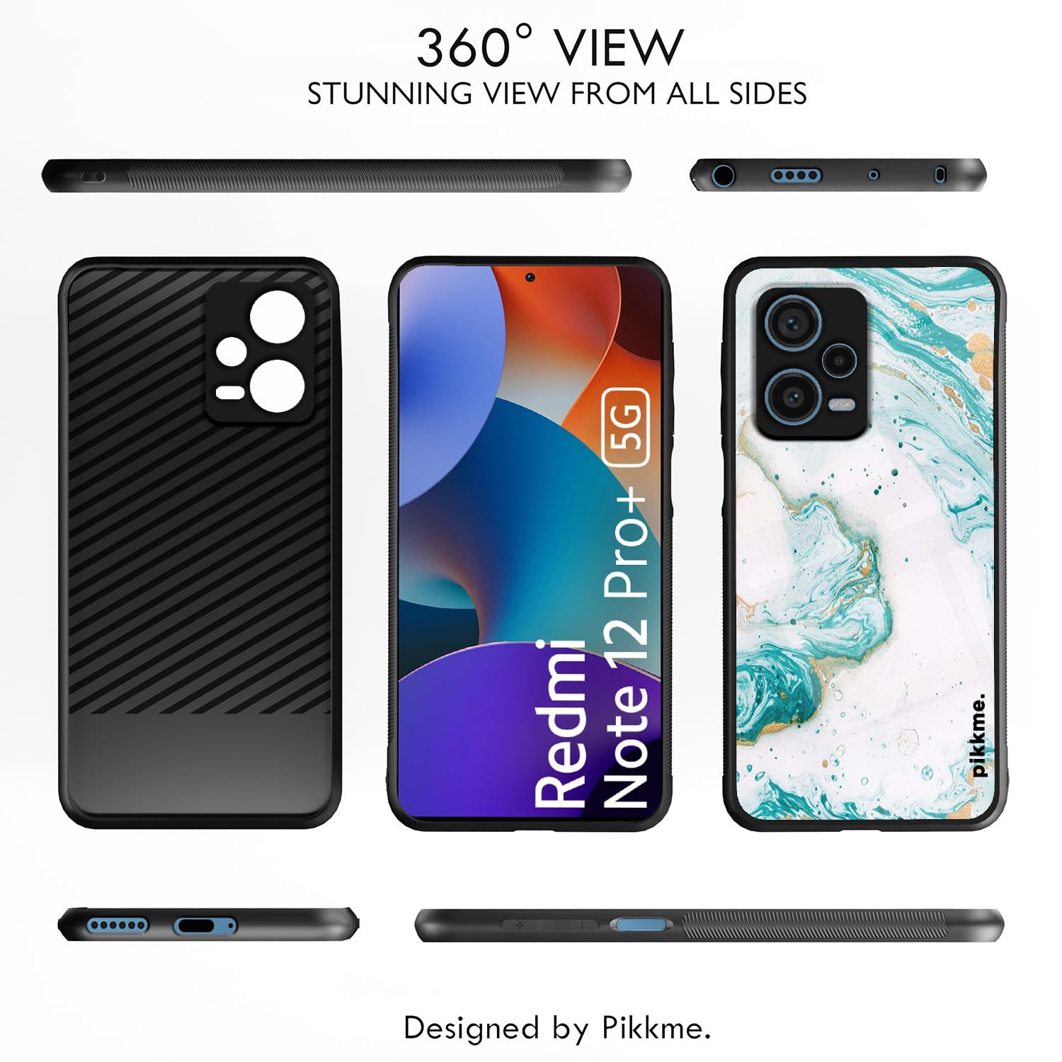 Redmi Note 12 Pro Plus 5G Hybrid mobile cover by Pikkme – photo 2