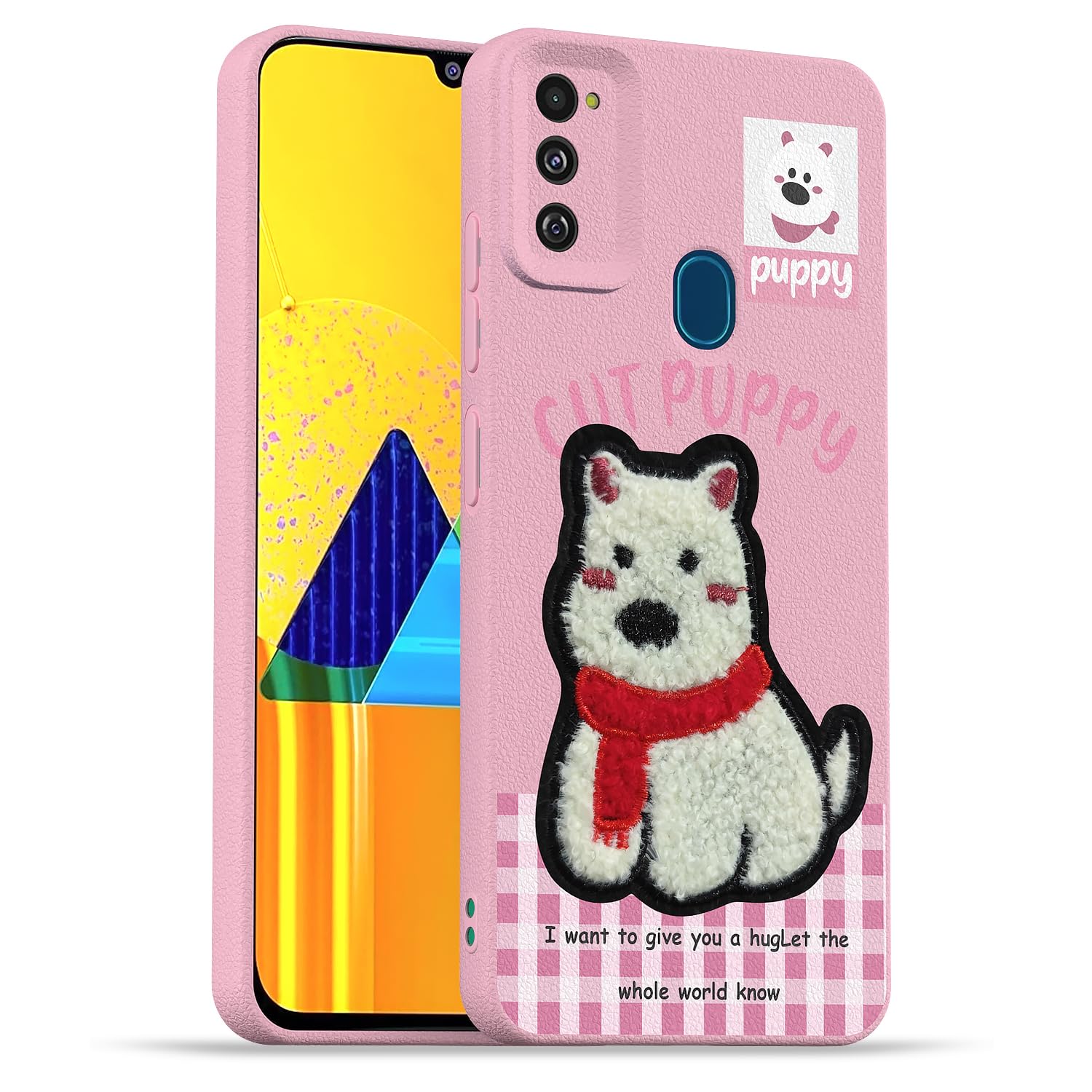 Pink mobile cover for Samsung M30s/M21/M21 2021 – Pikkme
