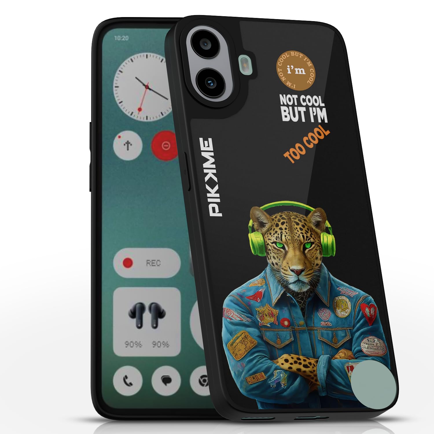 Pikkme CMF Phone 1 Leopard Swag mobile cover
