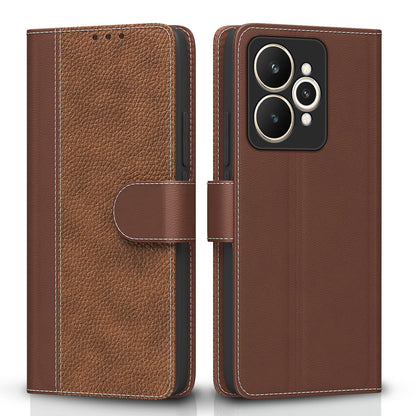 Pikkme tan flip case for Realme 15 5G