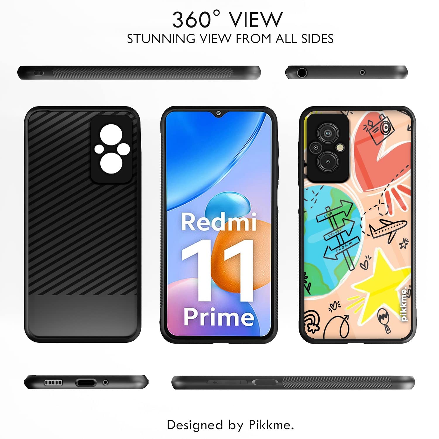 Redmi 11 Prime 4G mobile cover by Pikkme – photo 2