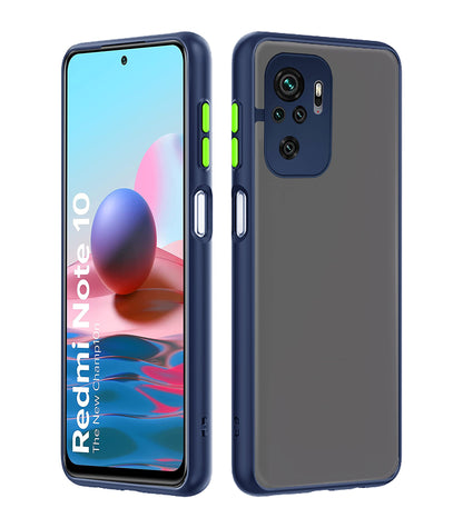 Pikkme Redmi Note 10/Note 10s blue mobile back cover