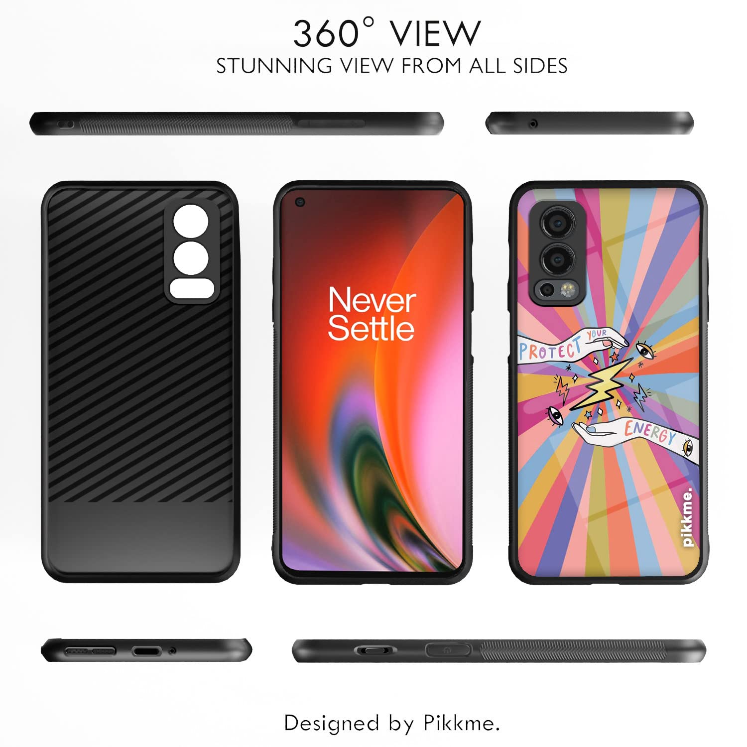 Pikkme Hybrid mobile back cover for OnePlus Nord 2 5G – photo 2