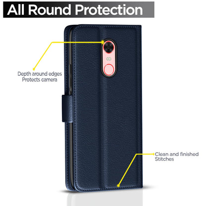 Pikkme Redmi Note 5 Wallet blue flip cover – photo 4