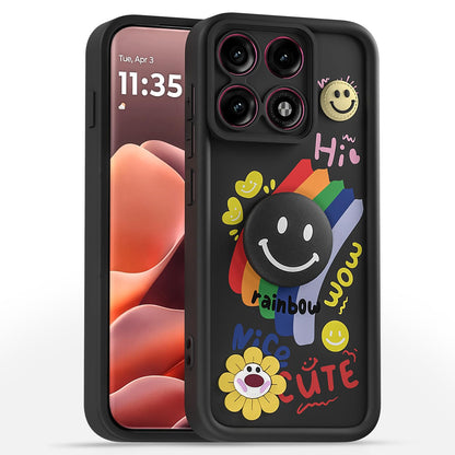 Black back cover for Moto Edge 70 Pro 5G – Pikkme