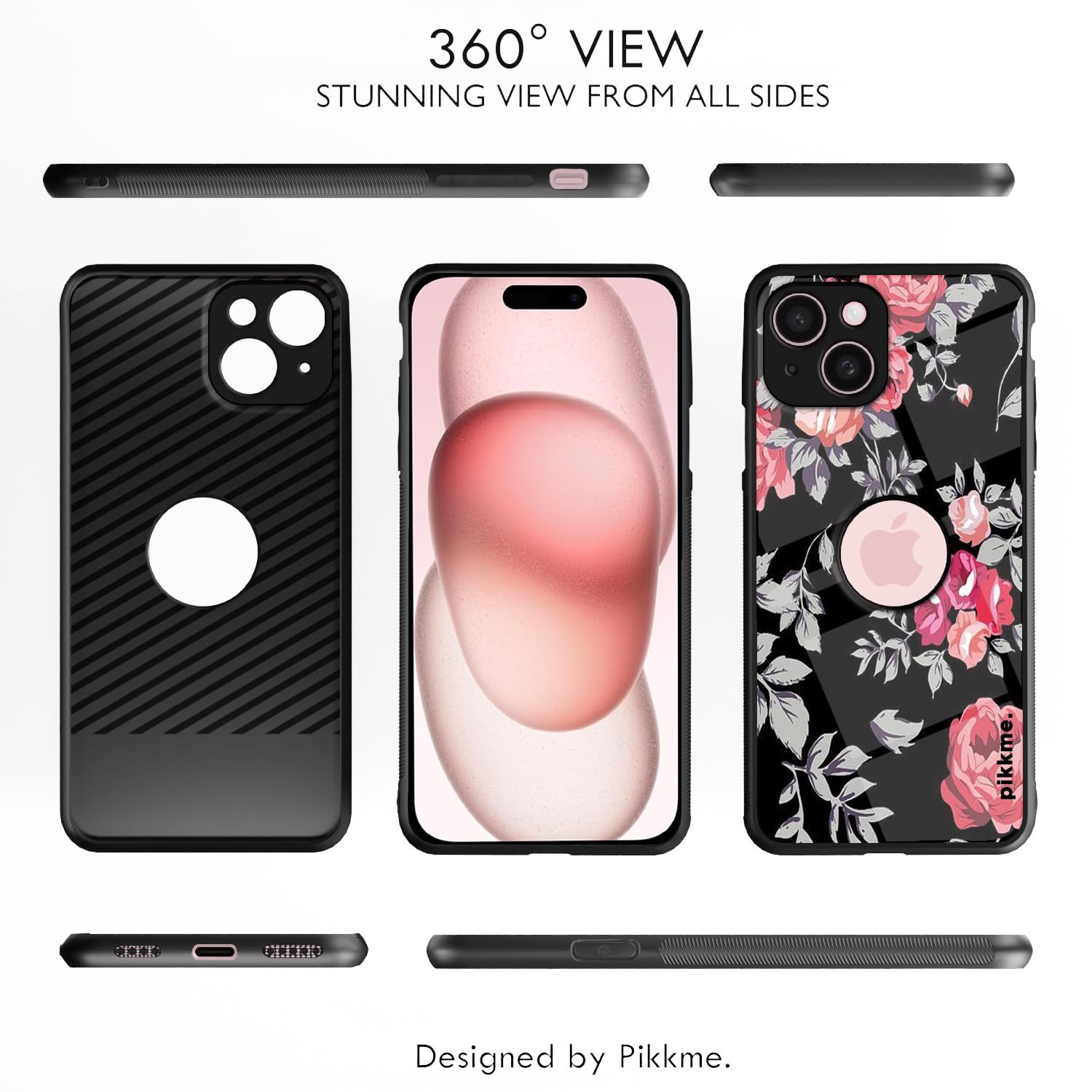 iPhone 15 Plus Flower phone cover by Pikkme – photo 2