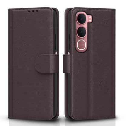 Pikkme coffee Wallet wallet flip cover for Vivo Y31 5G