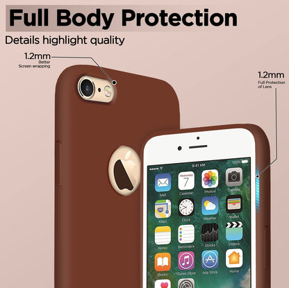 Pikkme brown Soft Silicone mobile cover for iPhone 6/6S – photo 3