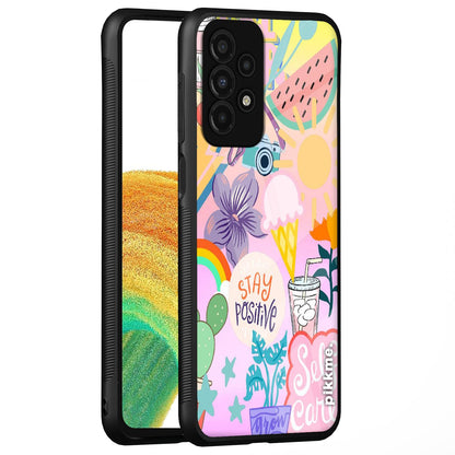 Samsung A13 4G Hybrid mobile back cover by Pikkme