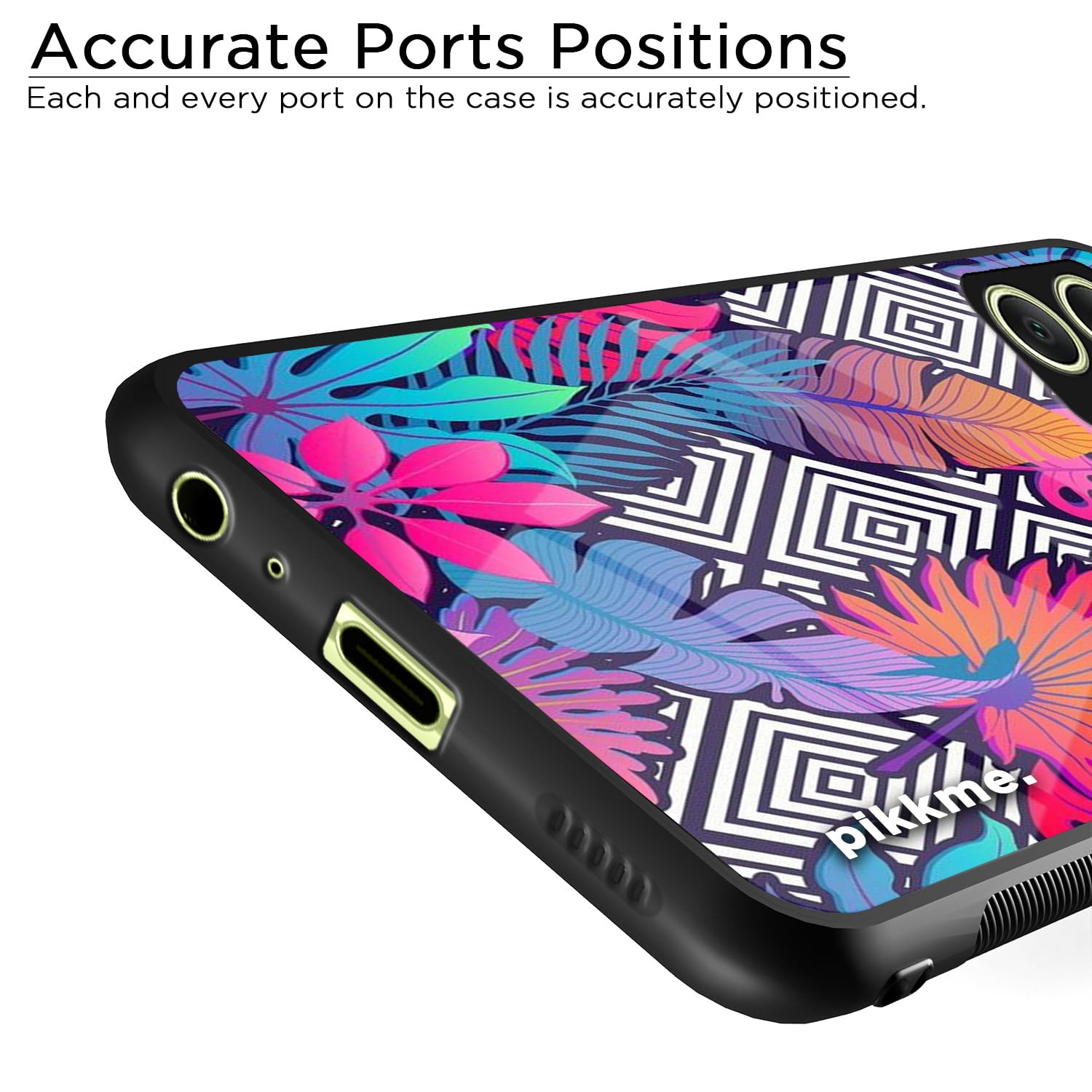 Samsung A05/M05/F05 Flower mobile back cover by Pikkme – photo 6