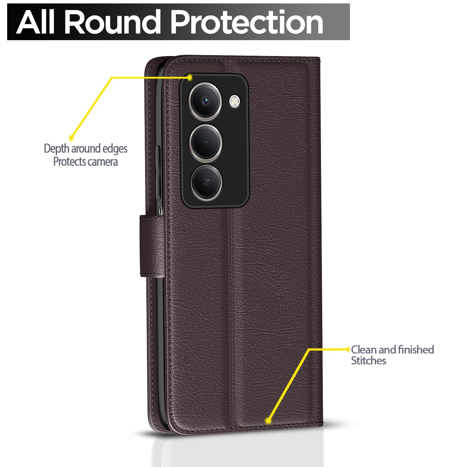 Pikkme coffee flip case for Redmi 15 5G – photo 4
