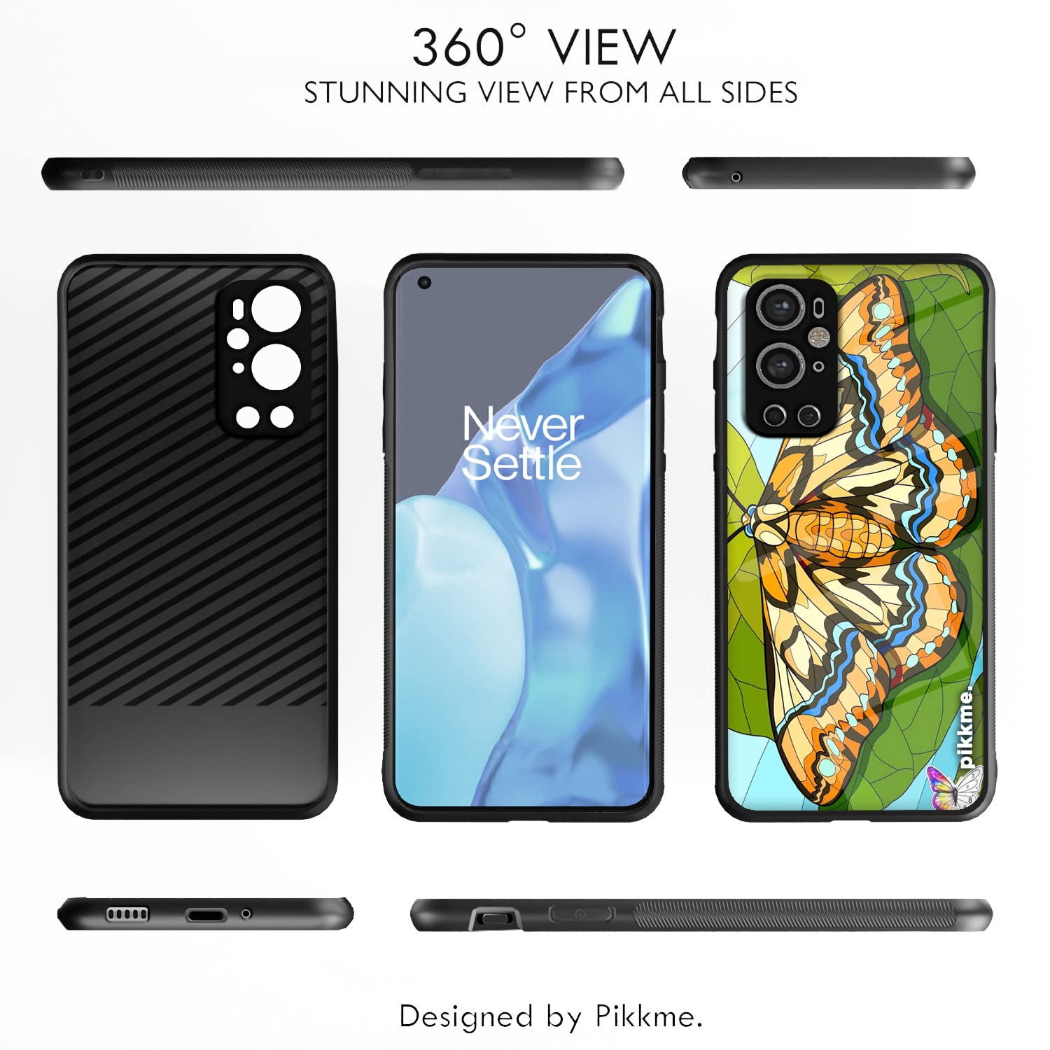 Pikkme OnePlus 9 Pro Hybrid mobile back cover – photo 2