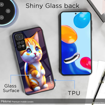 Cat Back cover for Redmi Note 11/Note 11s – Pikkme – photo 3