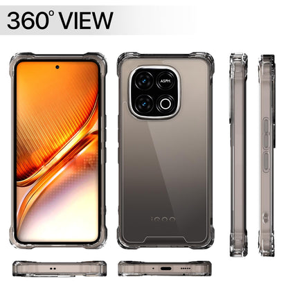 Pikkme iQOO Neo 10 5G / Vivo Y300 GT 5G PC + TPU Crystal Clear Transparent Back Cover (Transparent)