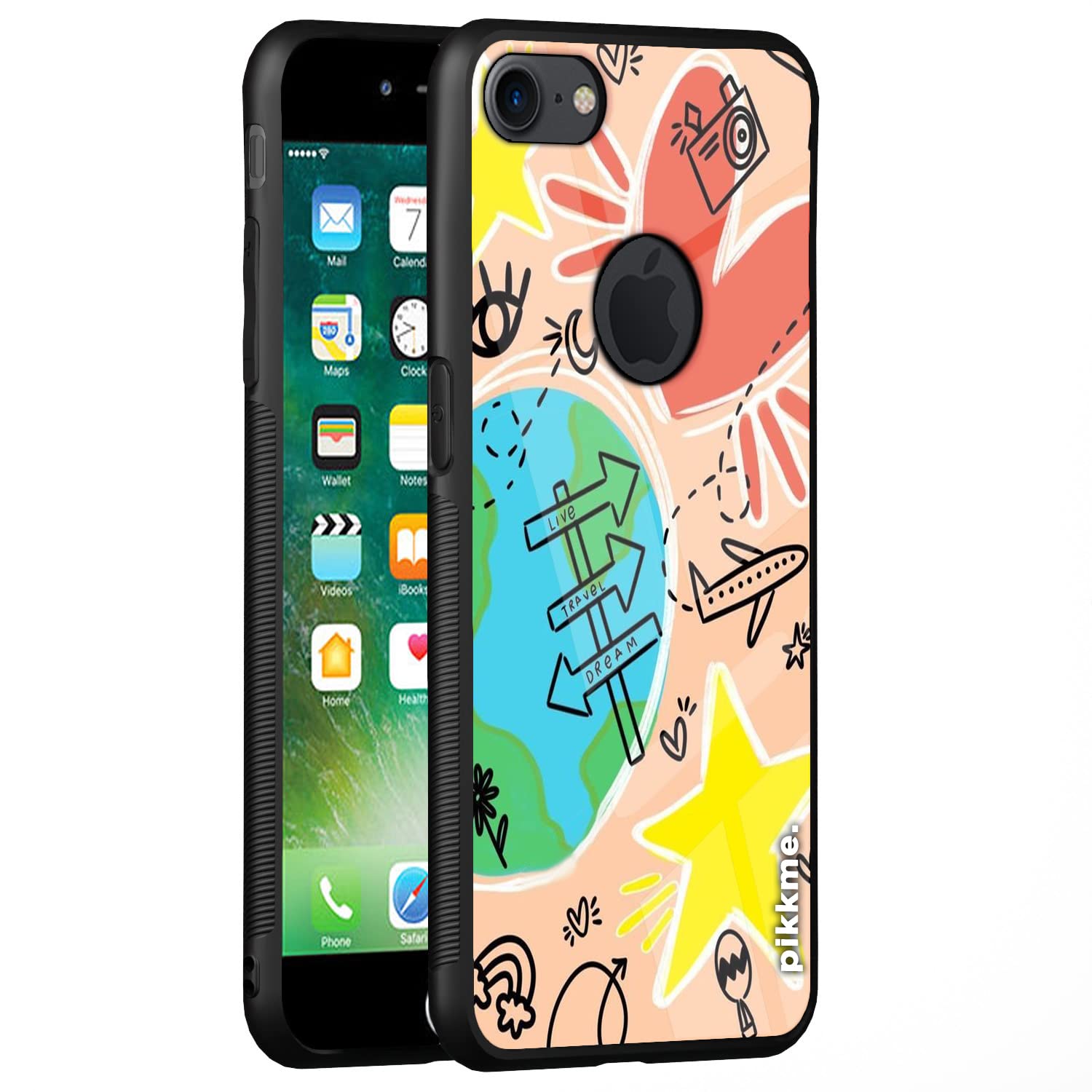Pikkme iPhone 7/8 Hybrid mobile cover