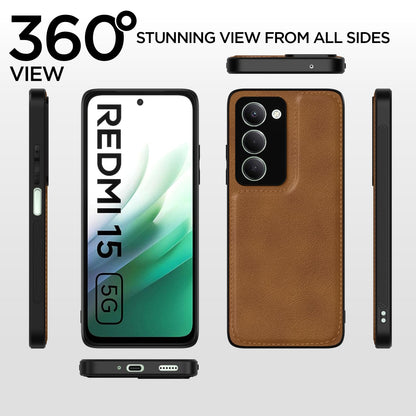 Brown mobile cover for Redmi 15 5G – Pikkme – photo 4