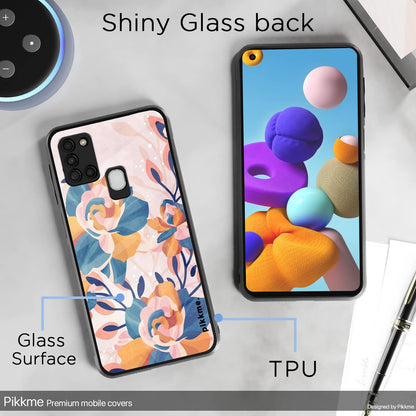 Samsung A21s Flower phone cover by Pikkme – photo 3