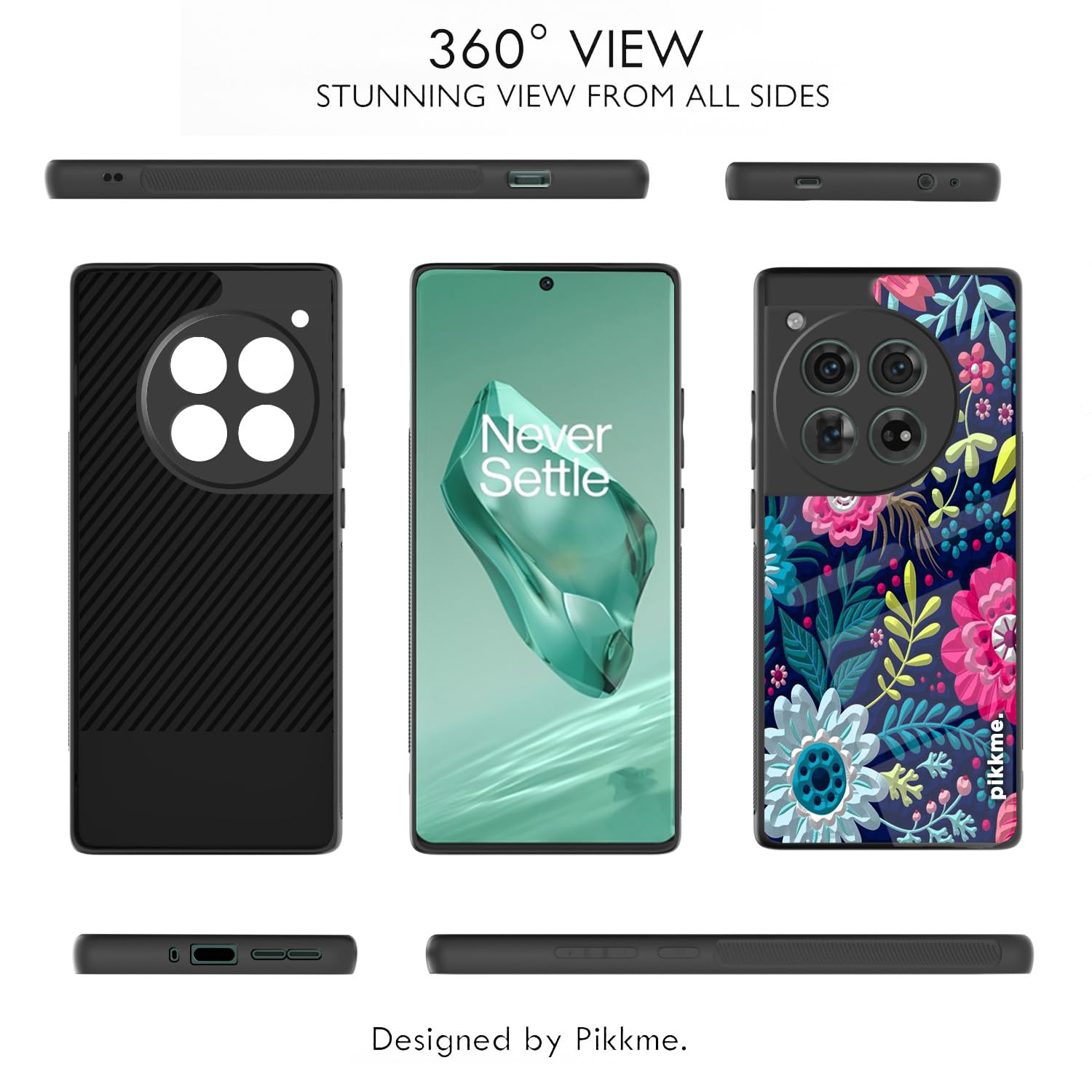 Flower Mobile back cover for OnePlus 12R 5G – Pikkme – photo 2