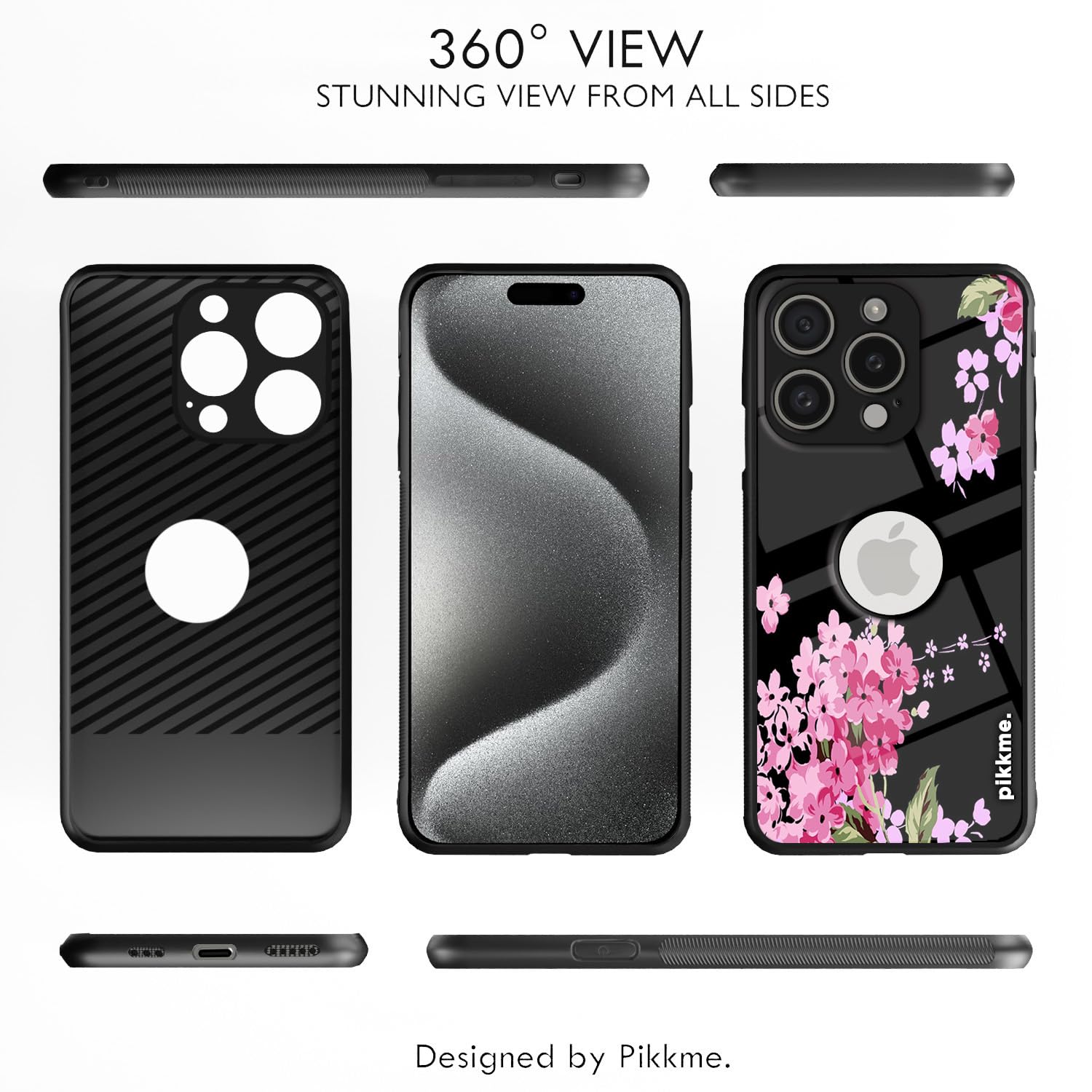 Flower Mobile back cover for iPhone 15 Pro – Pikkme – photo 2