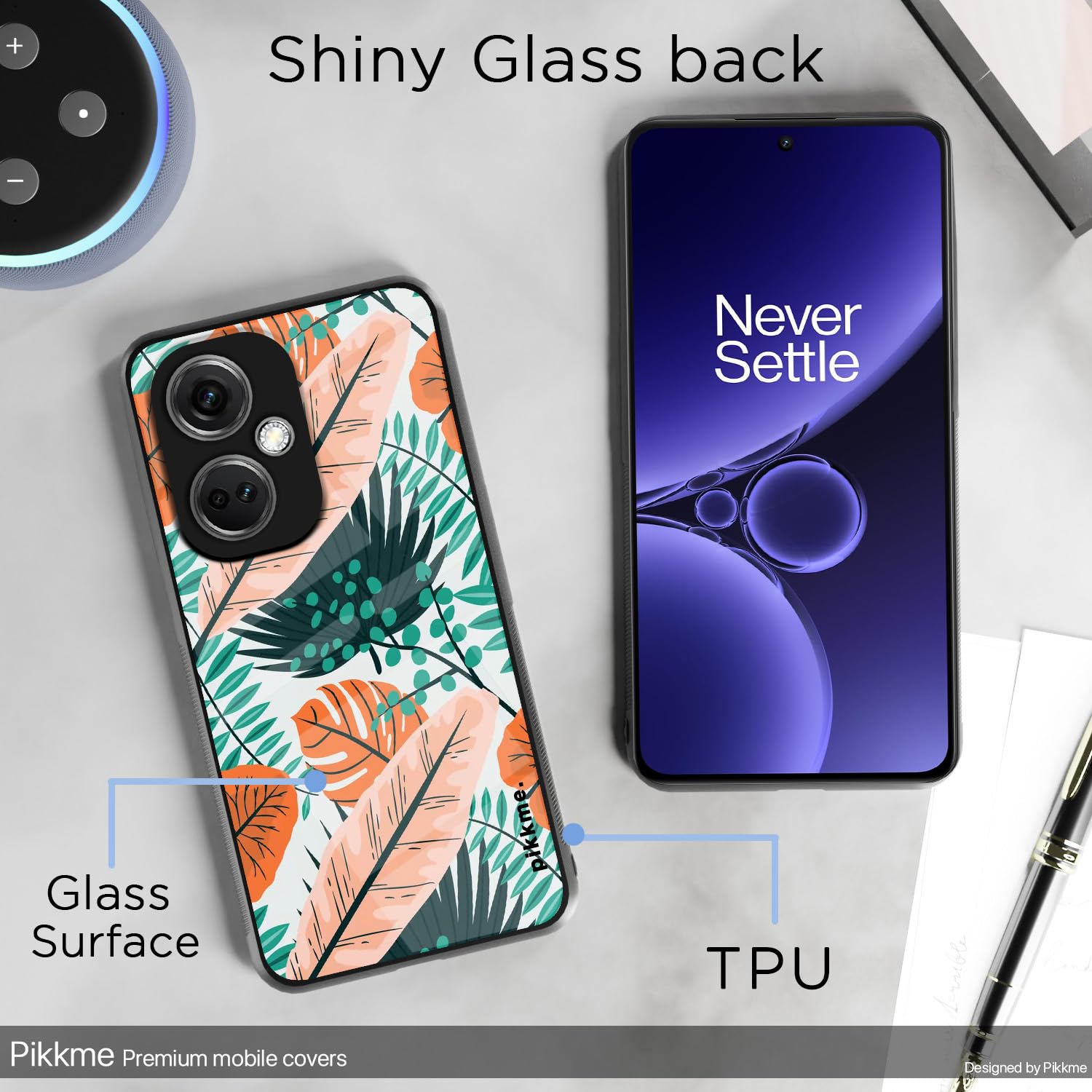 Pikkme Flower mobile cover for OnePlus Nord CE 3 5G – photo 3