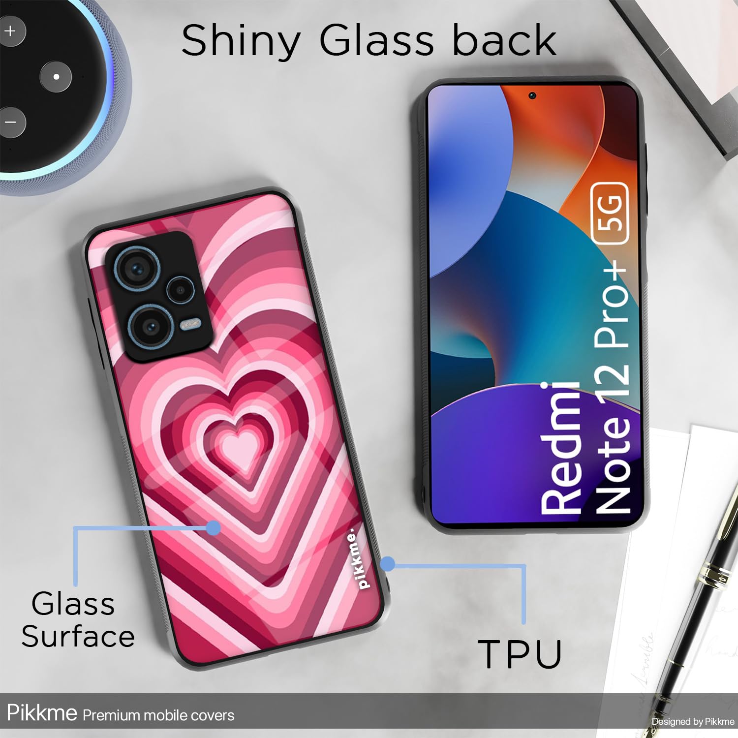Redmi Note 12 Pro Plus 5G Hybrid mobile back cover by Pikkme – photo 3