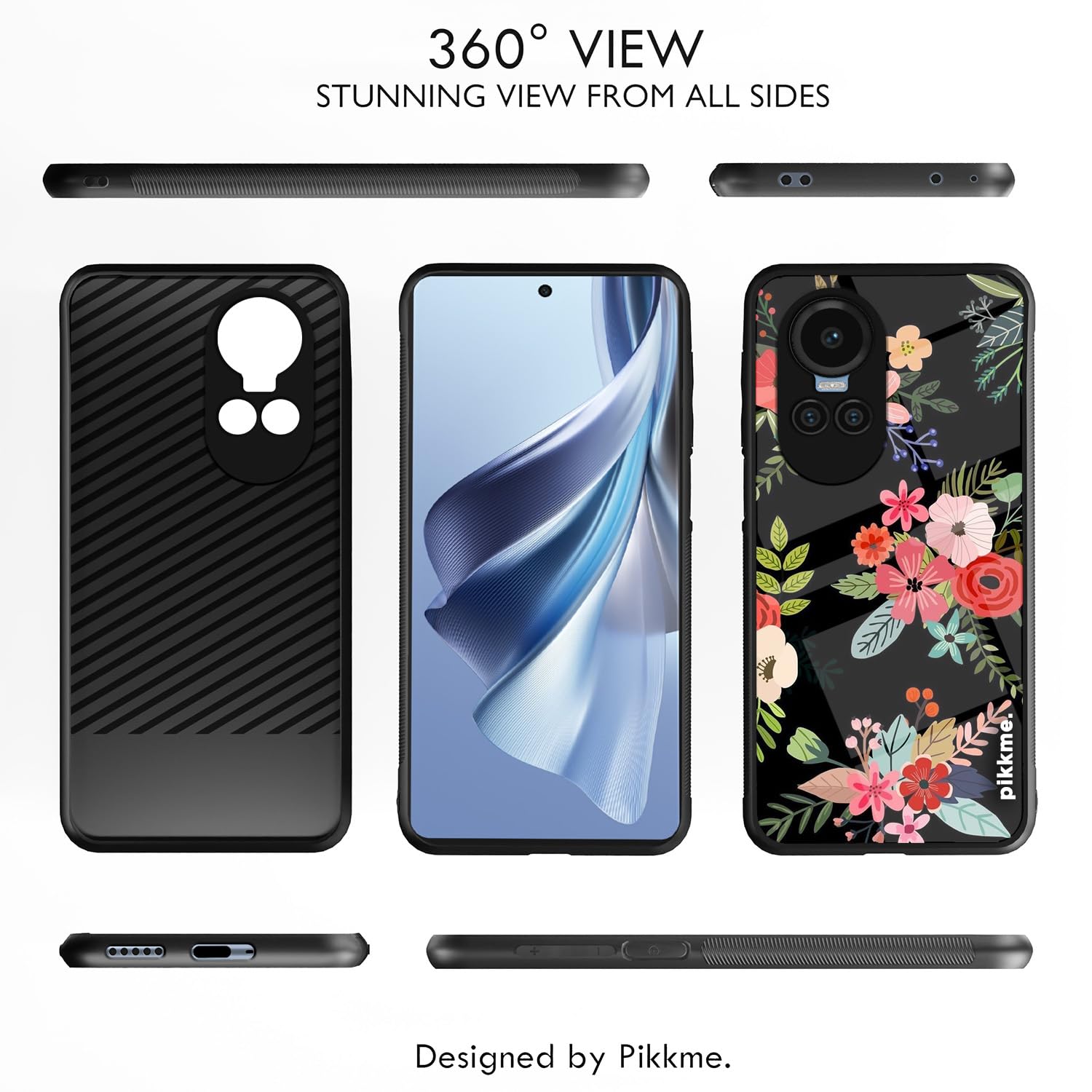 Pikkme Flower mobile back cover for Oppo Reno 10 5G – photo 2