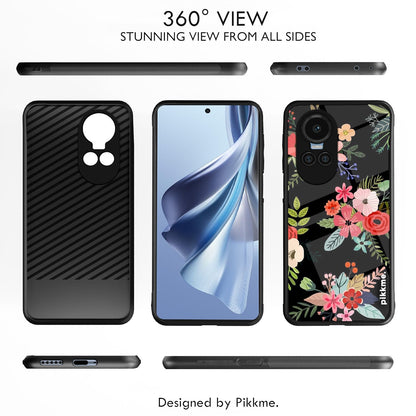 Pikkme Flower mobile back cover for Oppo Reno 10 5G – photo 2